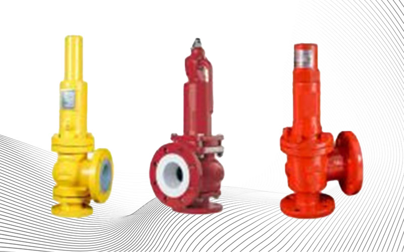 PTFE/PFA Lined Safety Relief Valve